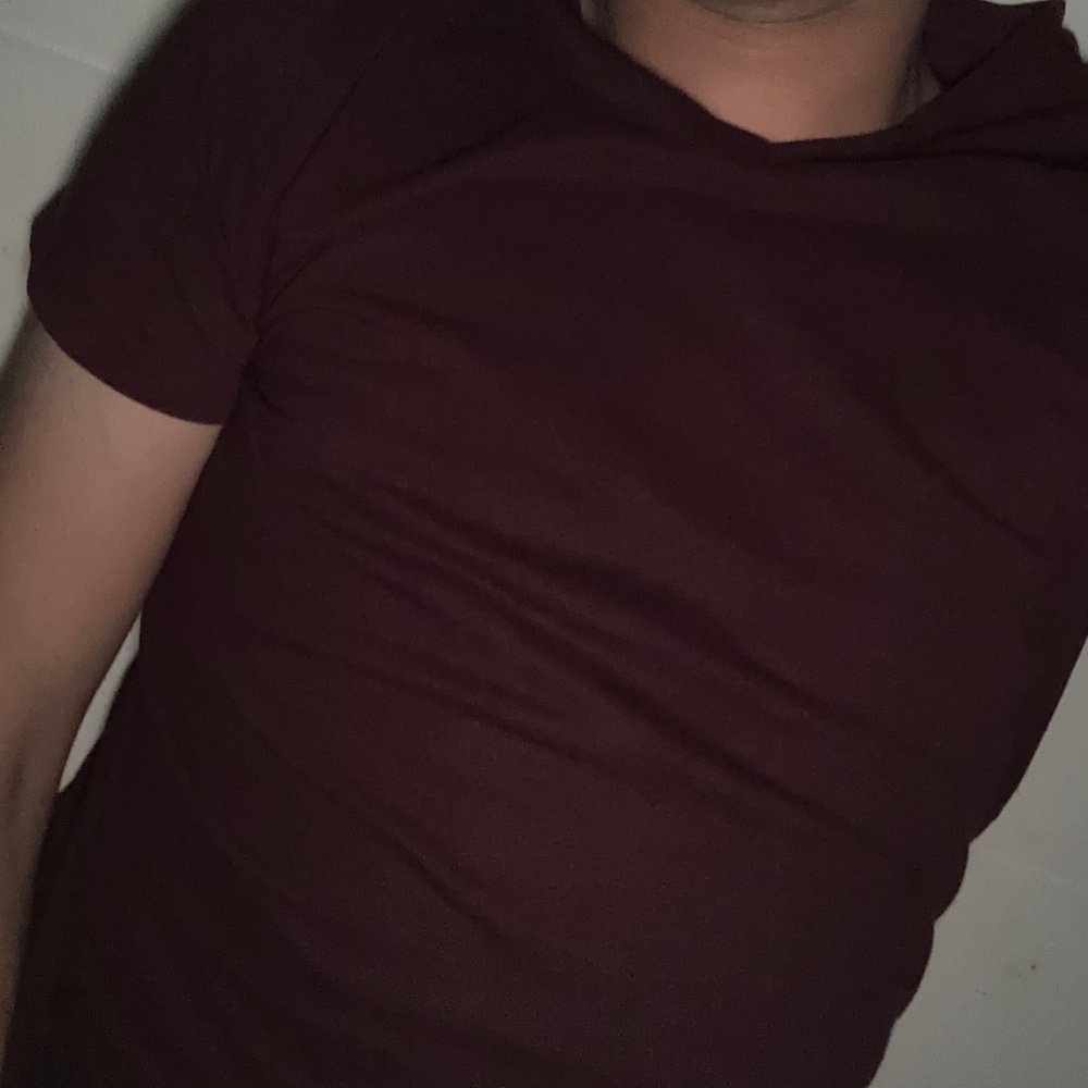 Maroon shirt